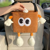 In-car Trash Can And Tissue Box Combined Into One