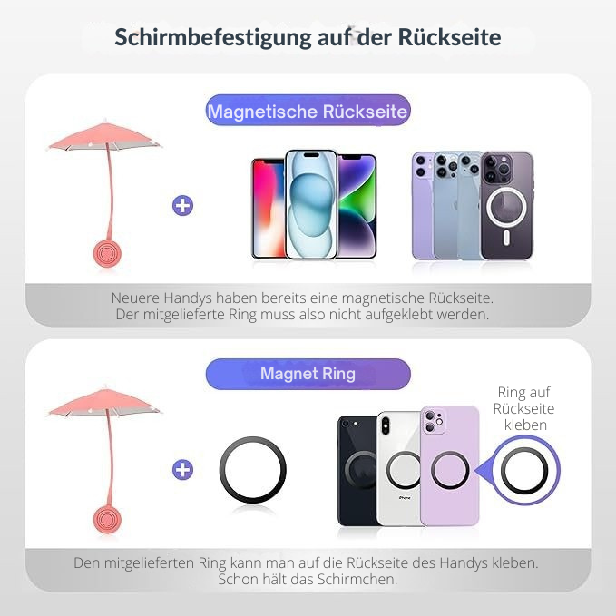 Handy Sonnenschirm