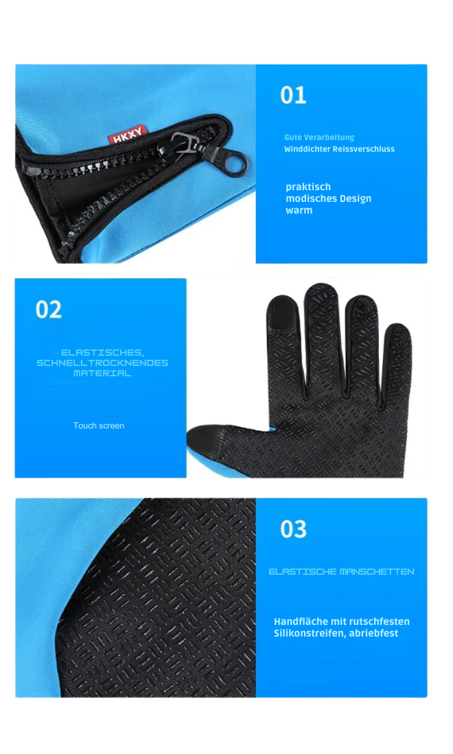 ProGrip Winterhandschuhe mit Touch