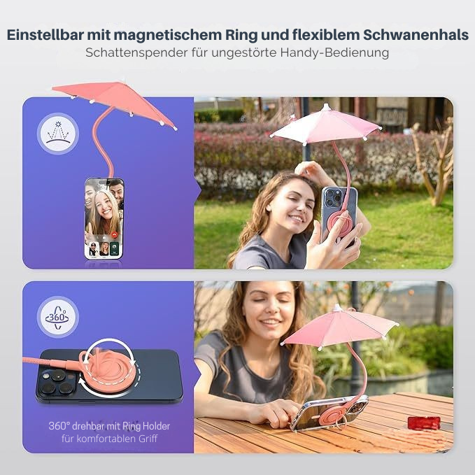 Handy Sonnenschirm